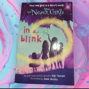 Disney The Never Girls paperback books (#1-4)